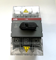 ABB P/N: OT30F3 3 POLE 30 AMP LOAD BREAK SWITCH 750V NEW