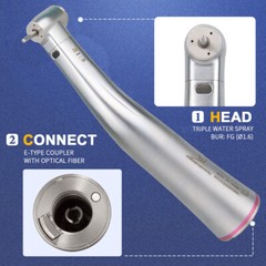 Yabangbang Dental 1:5 Electric Fiber Optic Contra Angle Handpiece Increasing USA