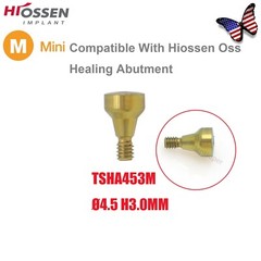 US Dental Mini Healing Abutment Cap & Cover Screw Fits Osstem Hiossen Implant