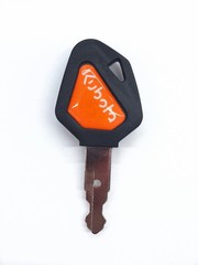 10PC Kubota 459A Keys Backhoe Skid Steer Track Loader Equipment Keys With Rings