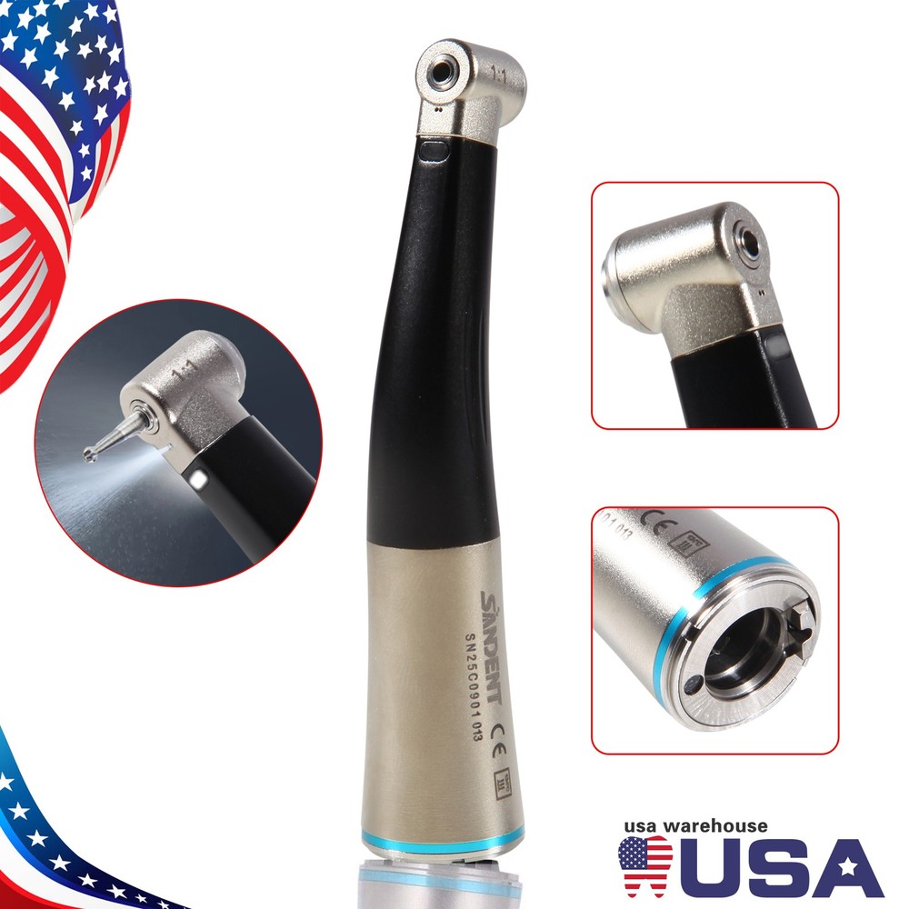 1:1 1:5 1:4.2 LED Fiber Optic increasing Handpiece LED Contra Angle Dental