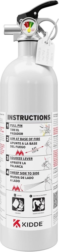 Mariner PWC Marine Fire Extinguisher for Boats, 5-B:C, 3.3 Lbs