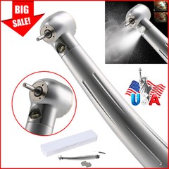 NSK Style Dental Fiber Optic LED E-generator High Speed Handpiece Turbine 4 HOLE