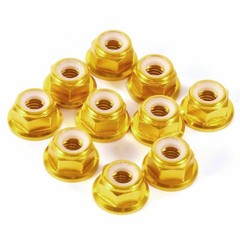 10/20/50/100X M2/3/4/5/6 Colorful Nylon Insert Self-Lock Aluminum Hex Nuts 2021