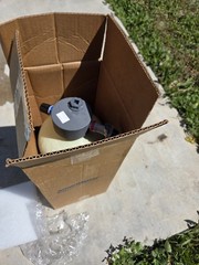 Ameriwater Deionizer DI Column. NIB W/ Quick Connect Fittings Eclipse Cyclotron