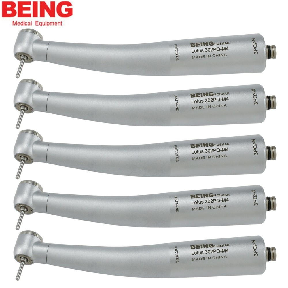 5PC BEING Dental High Speed Turbine Handpiece For NSK Phatelus Machlite Coupling