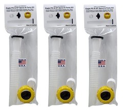 3-Pack Aftermarket EAGLE PG KP GAS SPOUT & PARTS KITS Spout_Stopper_Collar_Vents