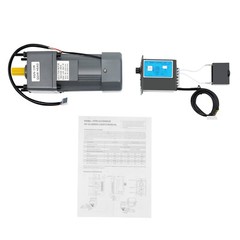 AC110V Geared AV Motor 135 RPM Single-phase Gearmotors W/ Speed Controller