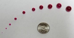 Ruby Ball 3mm, Sphere, Corundum, Bearing, Lens, Synthetic