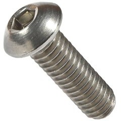 M4-0.70 x 10MM Button Head Socket Cap Screws ISO 7380 Stainless Steel Qty 100