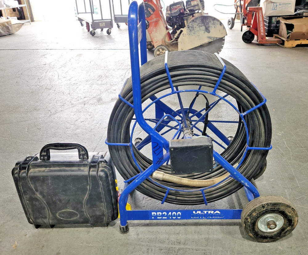 PB2400 Pro-Built Tools Sewer Camera & Monitor Ultra Elite Series for 3″-10 Pipe.
