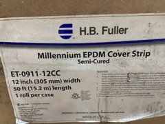H.B. Fuller ET-0911-12CC Millennium EPDM Cover Strip Semi Cured 12″ x 50 FT