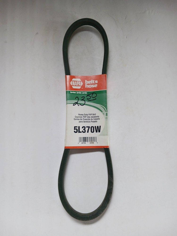 5L370W NAPA Gates Heavy Duty FHP Belt 21/32″ x 37″ GARDEN