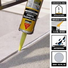 Waterproof Self-Leveling Sealant, Gray Polyurethane for Durable Concrete Repair