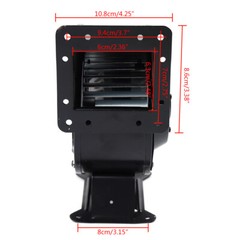 110V 120W Small Centrifugal 196CFM Flange Blower Fan 2600r/min Durable Equipment