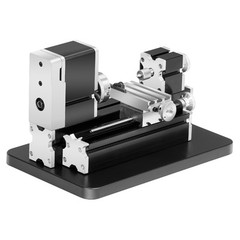 VEVOR Mini Metal Lathe Machine 2.76 x 5.12 in Power Metal Lathe 20,000 RPM 36W