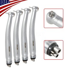 4x Nsk Style Dental high Handpiece Standard head Push Button 4 hole STNABM USA