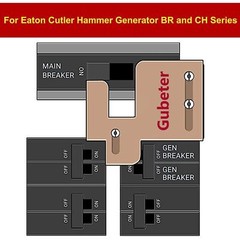 Generator interlocking kit compatible Cutler Hammer BR Fit series 150 & 200 amps