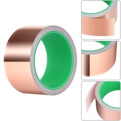 Copper Tape, Copper Foil Tape 2inch X 33 FT with Conductive Adhesive for Guit…