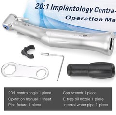 Dental Implant Handpiece 20:1 Low Speed Contra Angle Surgical Motor USA