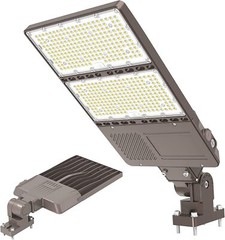 320W LED Parking Lot Light Outdoor Street Security Shoebox Lighting Dusk To Dawn