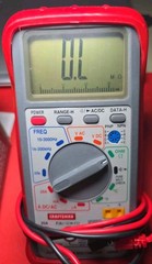 Craftsman 82028 Digital Multimeter Auto-Ranging CAT III 600V 20A