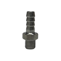M8X1.0 Male Thread To 6mm 1/4” Hose Barb Stainless Steel Fitting Adapter