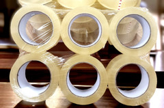 6 Rolls Clear Carton Box Sealing Packing Tape Shipping 2″ x 110 Yards 330ft
