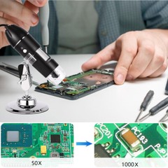1600x Zoom 8 LED HD USB Microscope Digital Magnifier Endoscope Video Camera US