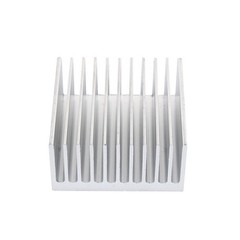 Aluminium Heatsink Heat Sink 11 Tooth 40mm*40mm*20mm White