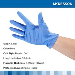 McKesson Confiderm Nitrile Exam Glove – 200 per Box