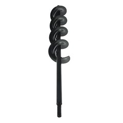 3 In x 24 In Auger Drill Bit Fit For Garden Plant Flower Rapid Planter Black New
