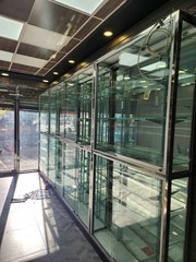 Illuminated Glass Retail Display Case