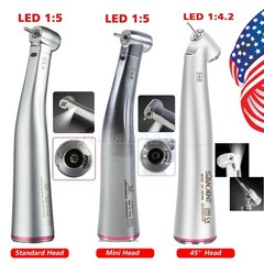 NSK Style Dental Slow Low Speed Contra Angle Handpiece Push Button Latch E-type