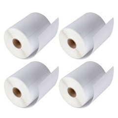 12 Rolls- 4×6 250/Roll Direct Thermal Shipping Labels For Zebra & Rollo Printer