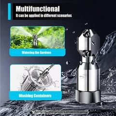 360° Rotating Tank Washing Spray Nozzle Cleaning Nozzle 3/4 Internal Thread