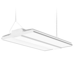 2 Pack – 400W LED Linear High Bay Light Equiv. 1500W MH/HPS Commercial Fixtures