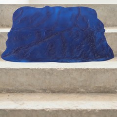 36″ X 36″ Slate Stone Texture Decorative Concrete Cement Stamps Mats Blue