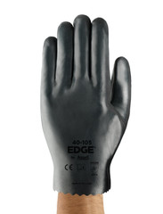12 PR CHEMICAL RESISTANT NITRILE COATED COTTON PROTECTIVE WORK GLOVES XLARGE