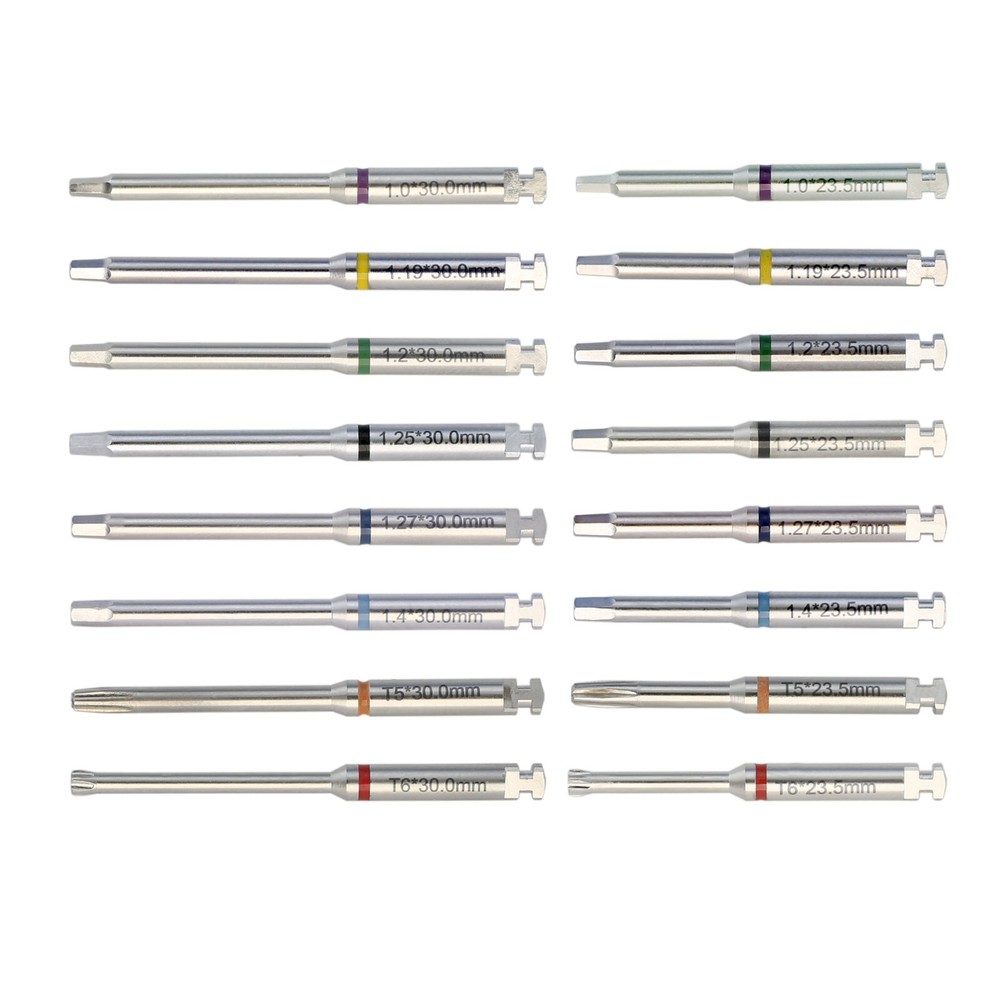USA Dental Implant Abutment Latch Screwdriver Hex Drivers Stainless Long Short