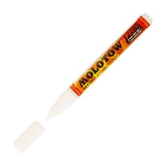 MOLOTOW One4All Acrylic Paint Markers, 1 Count (Pack of 1), Signal White 160