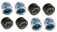 Bearing Buddy (4) 1.980 Boat Trailer Genuine CHROME with Protective Bras