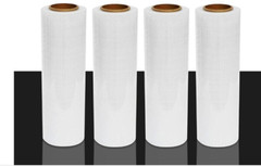4 Rolls 19″ x 2000 FT Pallet wrap Clear Wrap Stretch Film Shrink Hand 80 Gauge