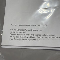 Generac RXSW200A3 200 Amp Automatic Transfer Switch w/Power Management