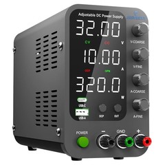 DC Power Supply Variable 0-32V 0-10A 20W USB Type-C Quick-Charge SPS-3010V