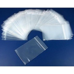 Dazzling Displays 2 Mil 2″ x 3″ Resealable Poly Bags – 100