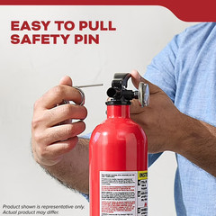 Kidde Auto Fire Extinguisher, UL Rated 5-B:C, Model KD61-5BC