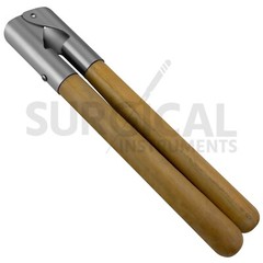 Calf Dehorner 13″ Horn Cutter with wooden handle Veterinary German Grade