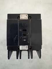Eaton Cutler Westinghouse 40 Amp 3 pole molded case bolt in Breaker GHB3040