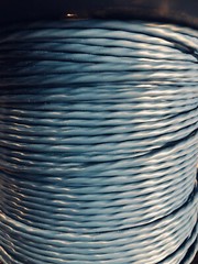 Approx. 700 ft IMS Blue 20 AWG Wire 600v